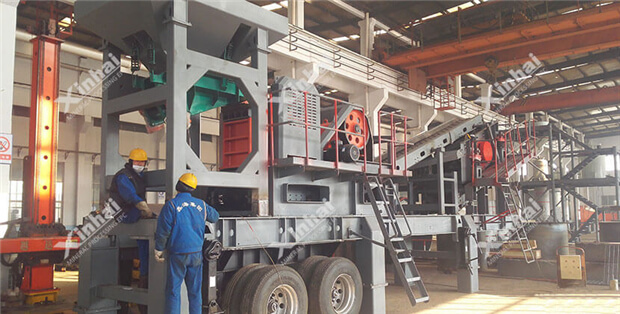 移動式破碎篩分設備